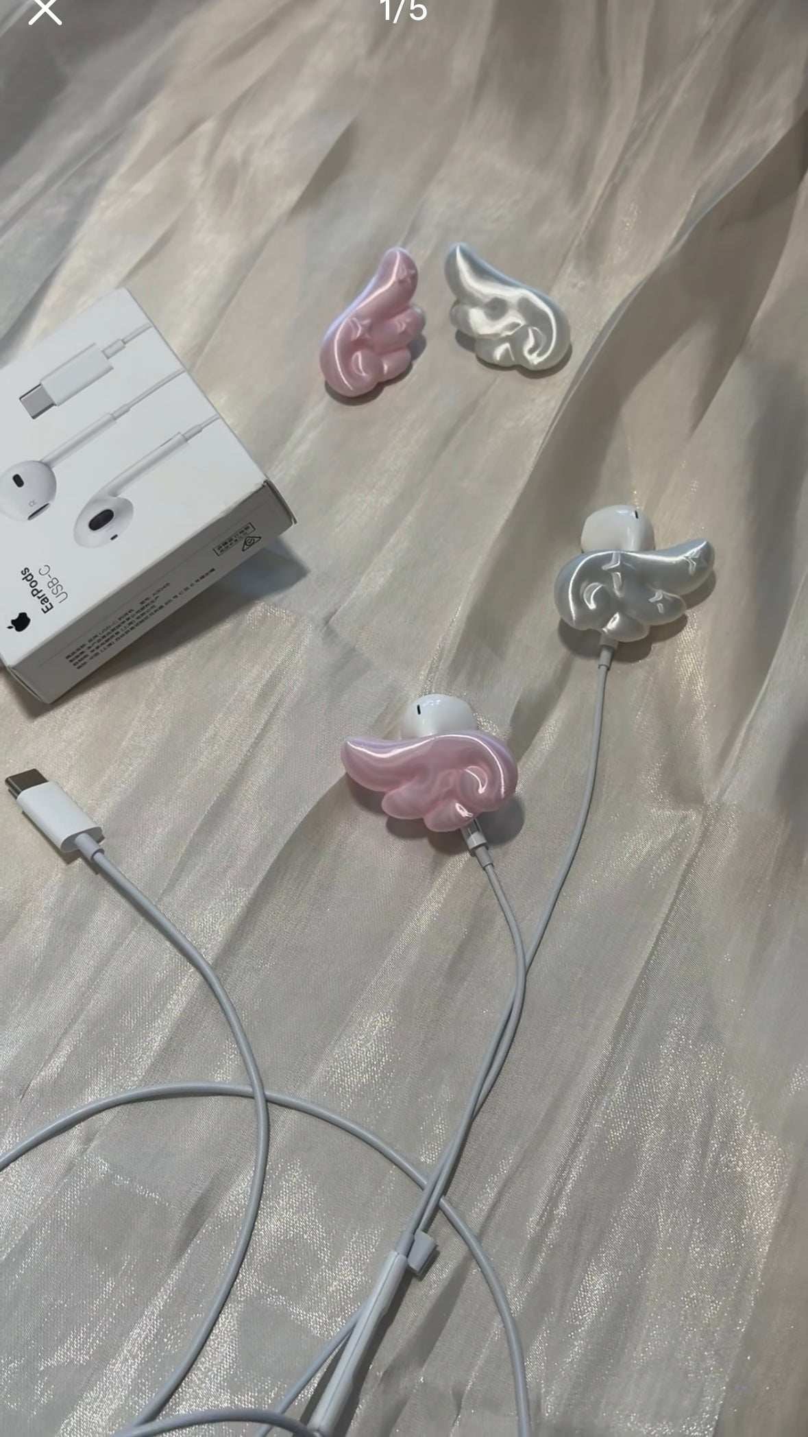 Earphone decoration
