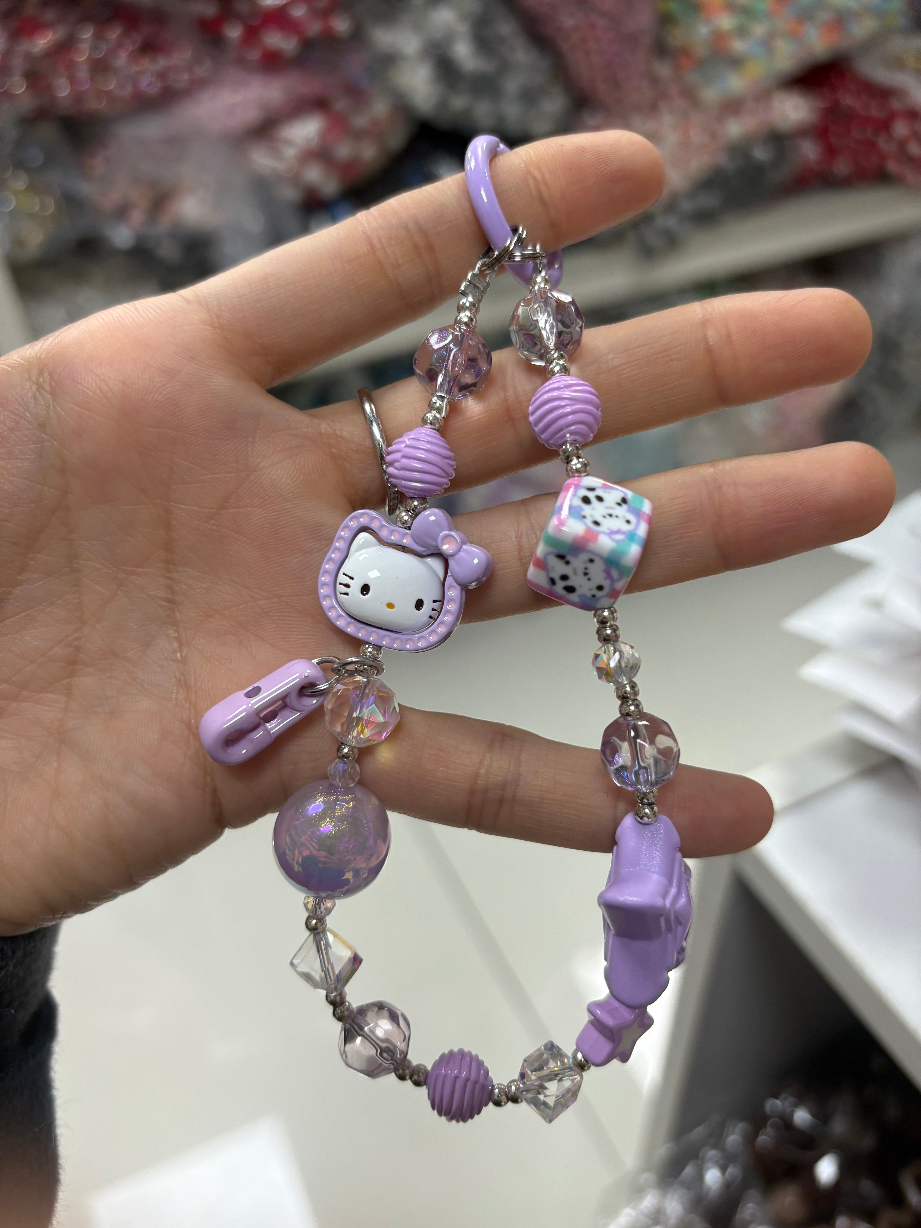 Hello kitty phone charm